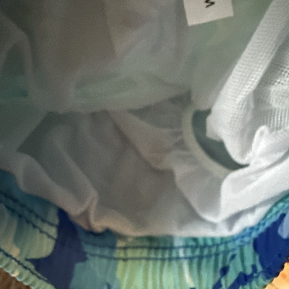 Wonder Nation Swimming Swim Trunks Blue Fire Shorts Toddler Boy's Size 2T - Picture 6 of 6
